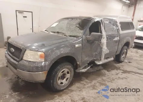 2005 Ford F-150 из США, поврежденный, VIN 1FTPW14505FA01128